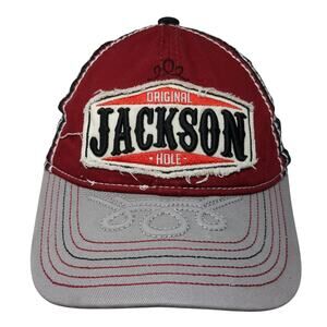 Original Jackson Hole Baseball Cap Multicolor One Size Adjustable Distressed G54